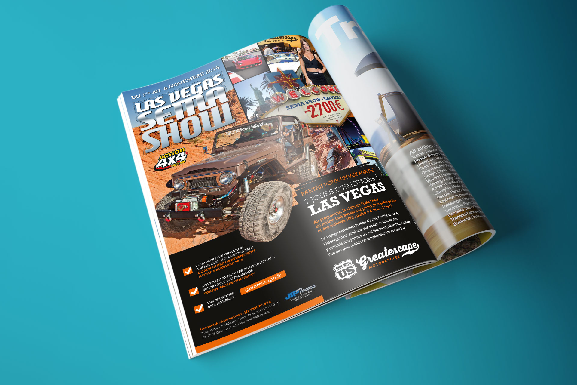 Annonce presse (Sema Show)