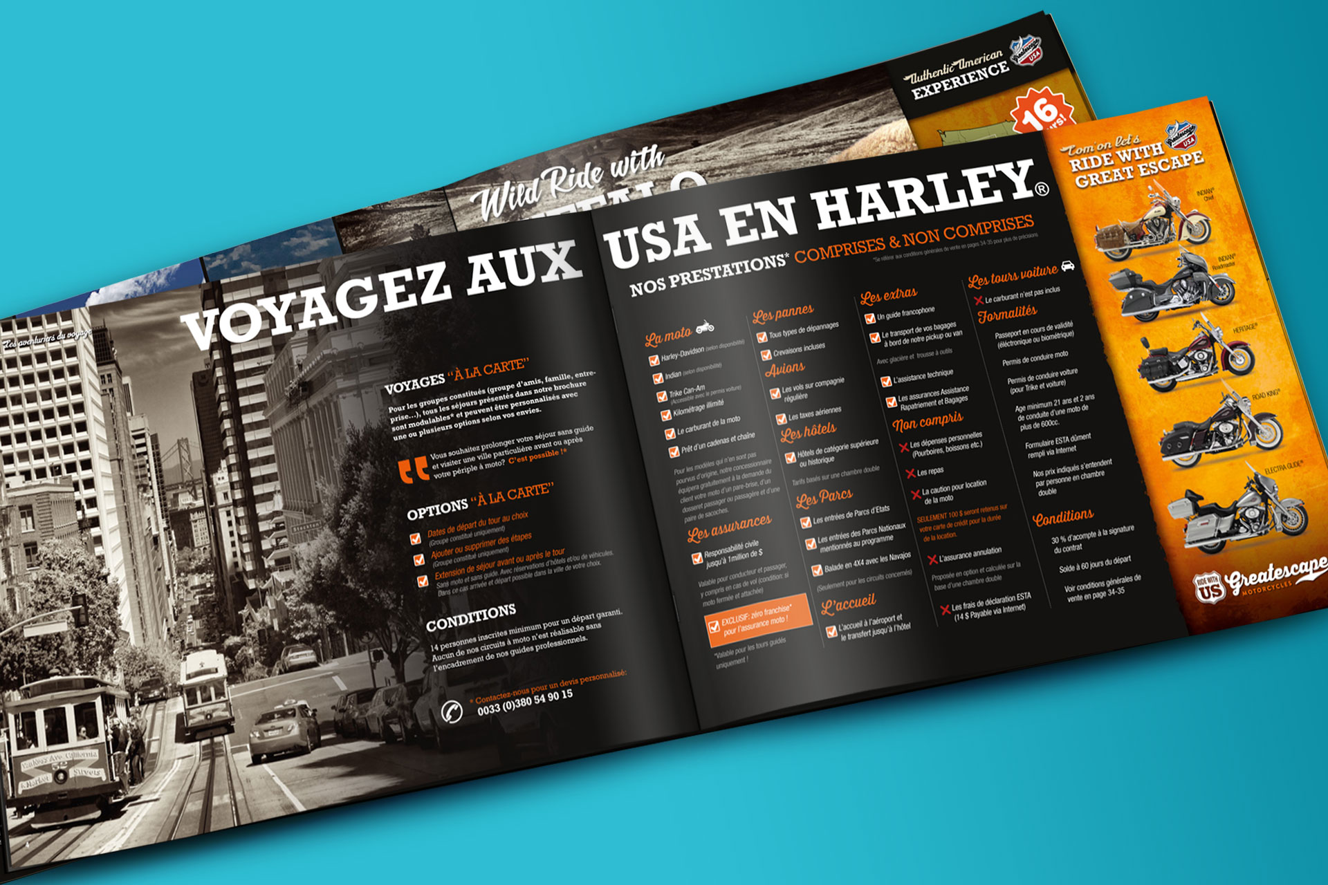 Catalogue de voyages – Greatescape