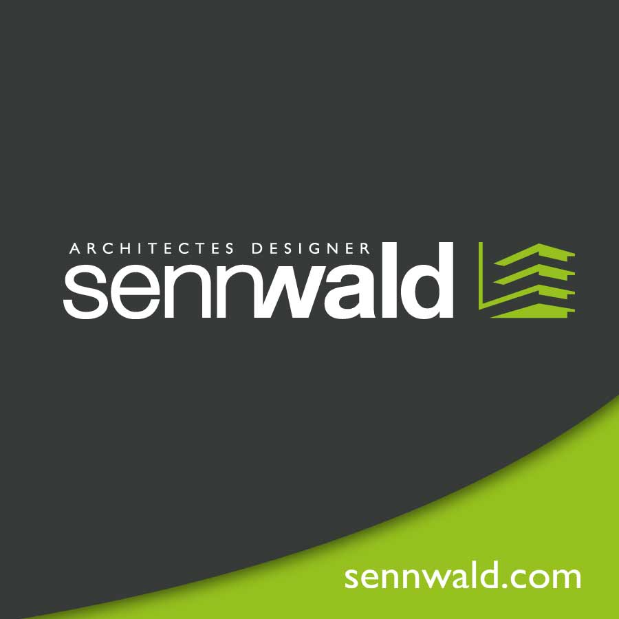 Travaux graphiques réalisés pour Sennwald Architectes